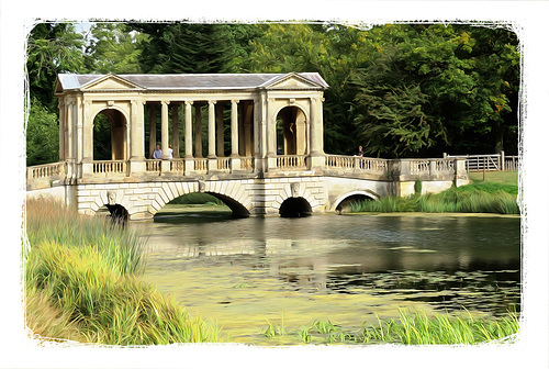 Palladian Bridge, Stowe Landscape Gardens