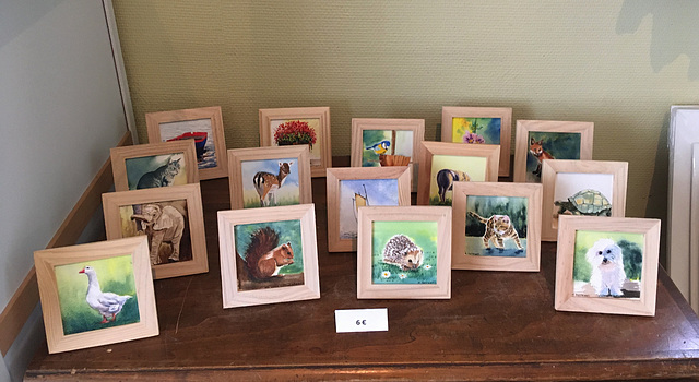 Mini aquarelles