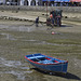 Travaux à marée basse.