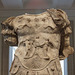 Detail of the Marble Torso of a Cuirassed Statue of a Roman Emperor in the Metropolitan Museum of Art, May 2012