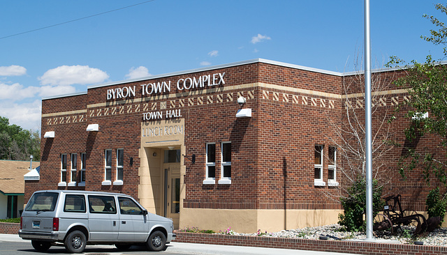 Byron, WY Town Hall (#0580)