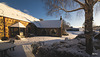 Overnight snowfall - at dawn