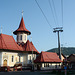 Romania, Piatra Neamț, Church of the Descent of the Holy Spirit and Telegondola Cable Car Line