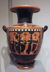 Hydria with Women at a Fountain House by the Priam Painter in the Boston Museum of Fine Arts, January 2018