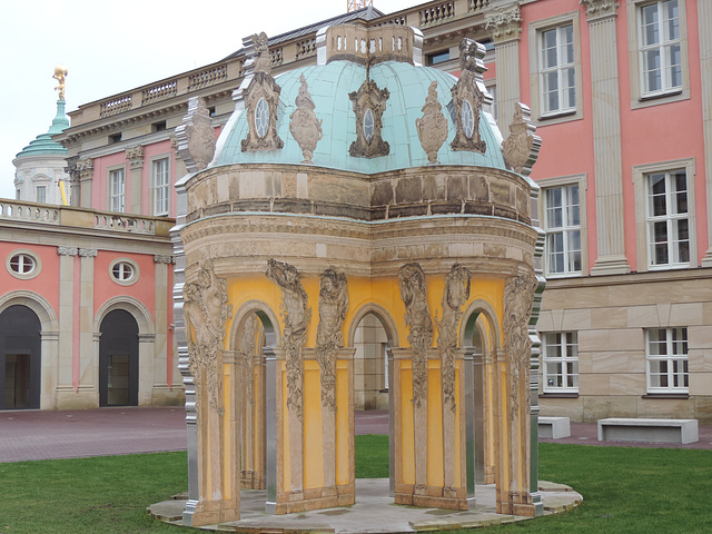 Landtag Potsdam - Innenhof