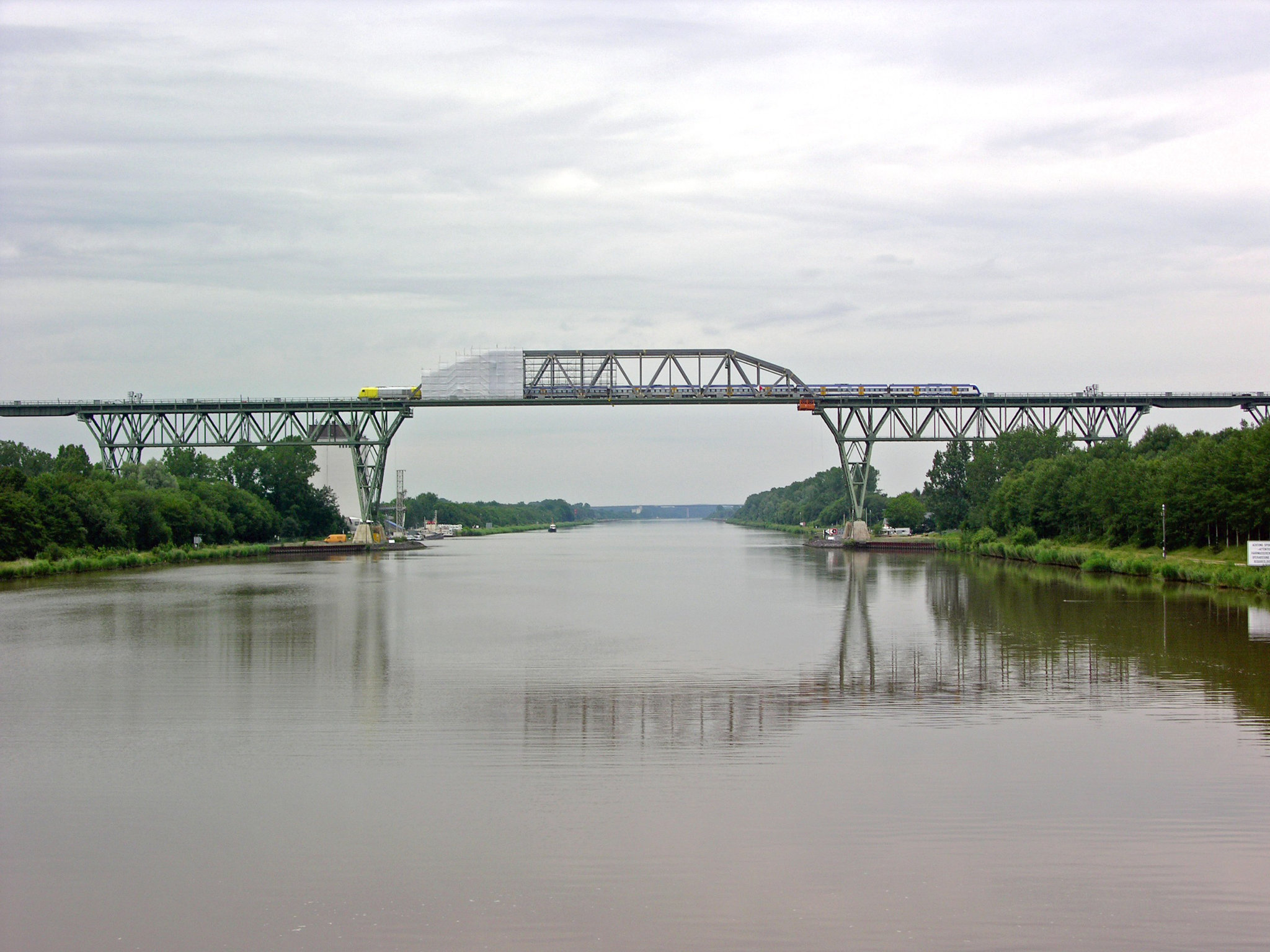 Eisenbahnbrücke Hochdonn