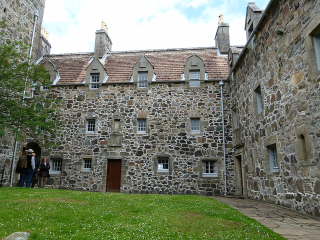 Duart Castle Innenhof