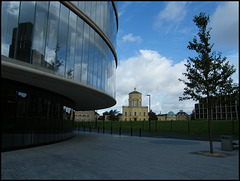 gross blavatnik glass wall