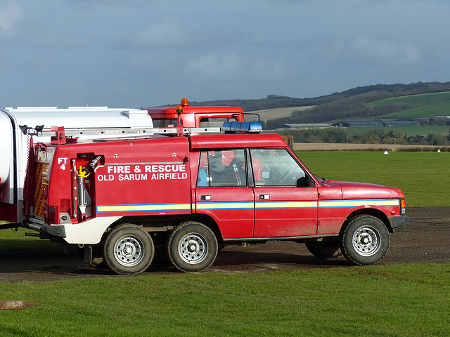 Old Sarum Fire Vehicle - 7 February 2017