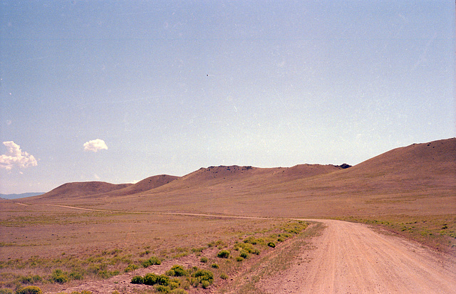 Road near Antero Reservoir