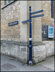 St Ebbe's signpost
