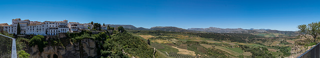 Blick über die El Tajo de Ronda