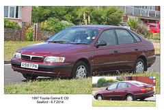 1997 Toyota Carina E CD - Seaford - 6.7.2014