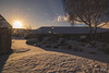 Overnight snowfall - at dawn