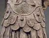 Detail of the Marble Torso of a Cuirassed Statue of a Roman Emperor in the Metropolitan Museum of Art, May 2012