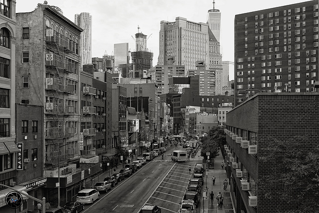 On the Manhattan Bridge