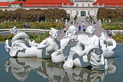 Schloss Belvedere - Eine Augenweide für die Liebhaber von Skulpturen