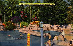 Venetian Pool Postcard, c1930