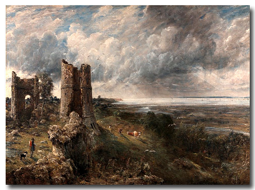 Hadleigh Castle by John Constable