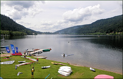 Lac de Gérardmer (88) 4 juillet 2012.