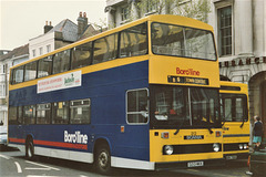 Boro’line Maidstone 213 (D213 MKK) in Maidstone – May 1988 (64-12)