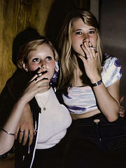 smokers, Sonja & Sabine