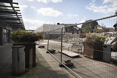 Demolition of Dumbarton Town Centre