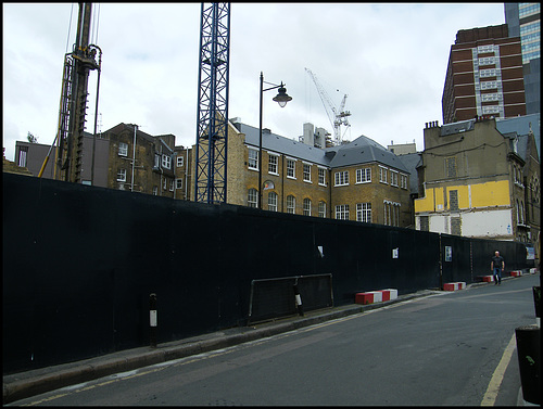 Melior Street construction site