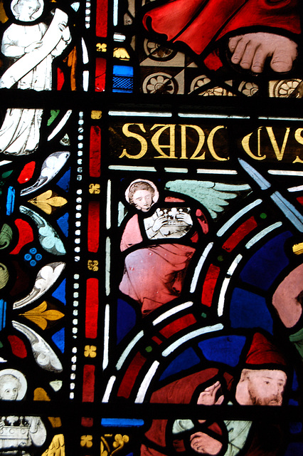 Detail of the Bray Memorial Window, Chancel, St Margaret's Church, Ward End, Birmingham  (Redundant)