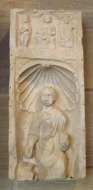 Stele with a Portrait of a Boy in the Yale University Art Gallery, October 2013