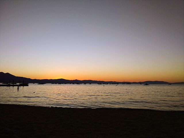 Sunset, Lake Tahoe