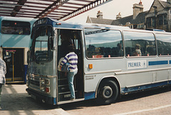 295/02 Premier Travel Services (Cambus Holdings) VAV 257X at Cambridge - 24 Aug 1991