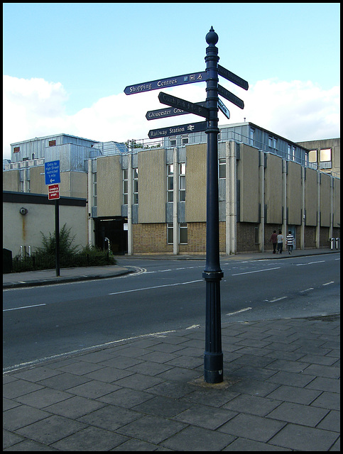 Speedwell Street signpost