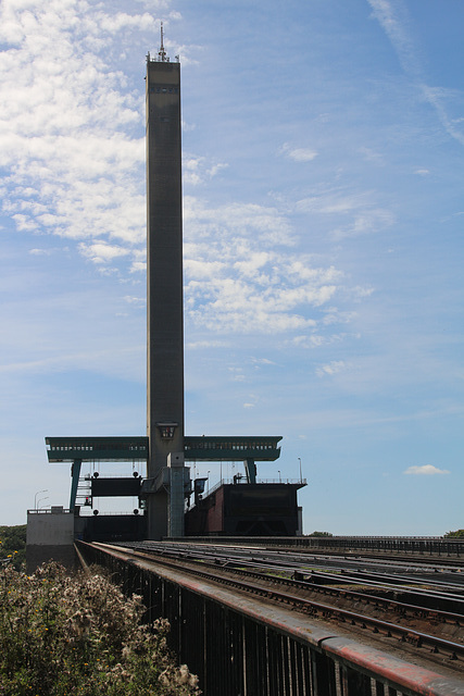 Ronquières inclined plane, Brussels-Charleroi Canal, Belgium