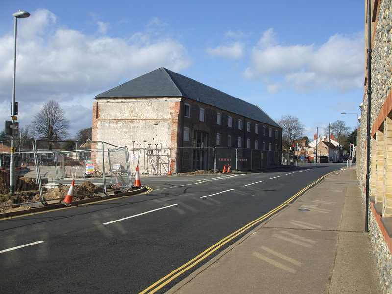 Thetford's new bus station - photo 1