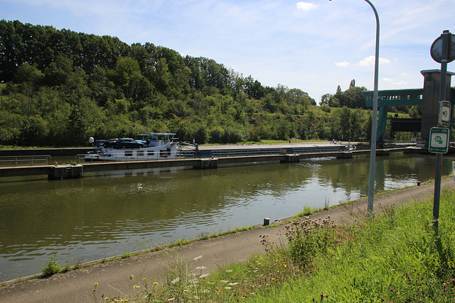 Ronquières inclined plane, Brussels-Charleroi Canal, Belgium