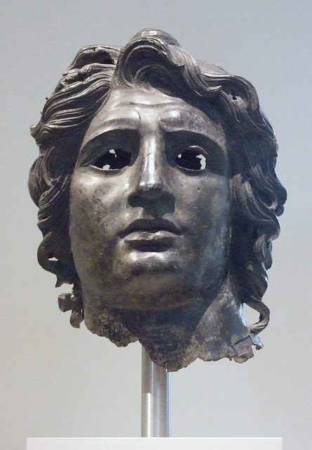 Bronze Portrait of Alexander the Great in the Metropolitan Museum of Art, May 2012