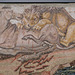 Detail of a Mosaic with a Lion Attacking an Onager in the Metropolitan Museum of Art, December 2023