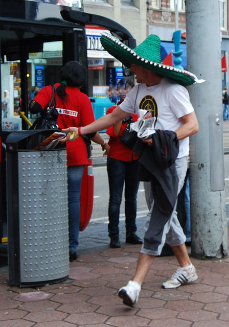 Amsterdam a la mexicana roja