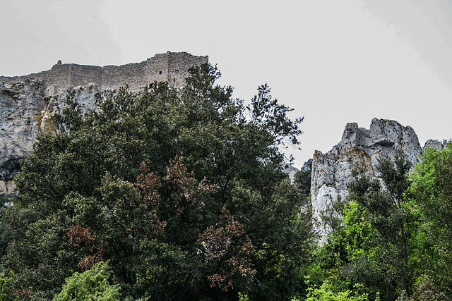 Châteaux Cathares:  Peyrepertuse