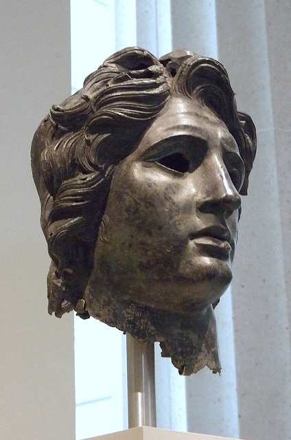 Bronze Portrait of Alexander the Great in the Metropolitan Museum of Art, May 2012