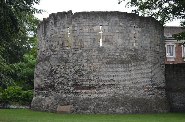 York, Multangular Tower in Museum Gardens
