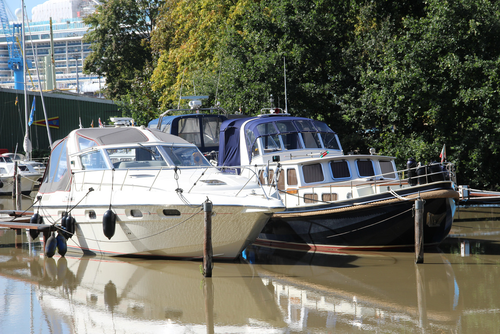Boote in Papenburg