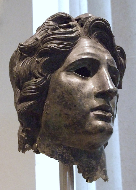 Bronze Portrait of Alexander the Great in the Metropolitan Museum of Art, May 2012