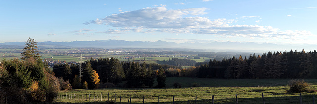 Aussicht von der Bergmang-Alpe