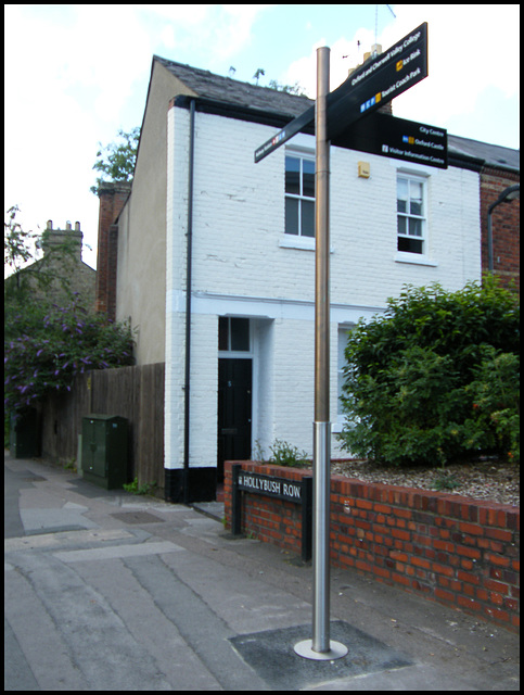 freaky new signpost
