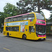 DSCF3658 Yellow Buses 203 (SN17 MTX) in Bournemouth - 27 Jul 2018