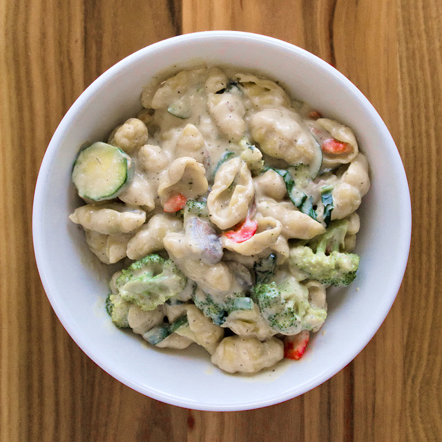 Creamy Pasta and Veggies
