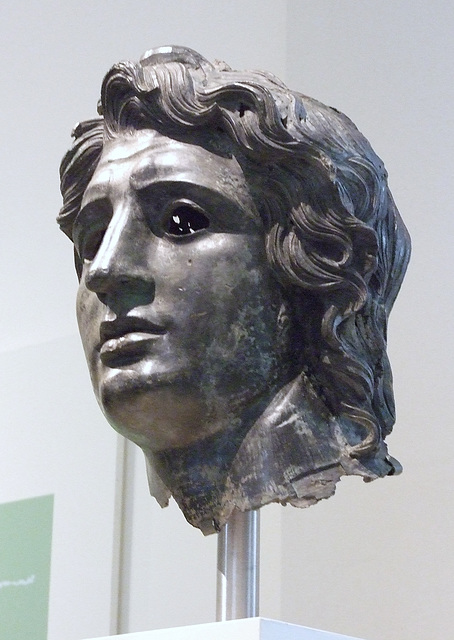 Bronze Portrait of Alexander the Great in the Metropolitan Museum of Art, May 2012