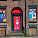 Doorway in China Town. Liverpool
